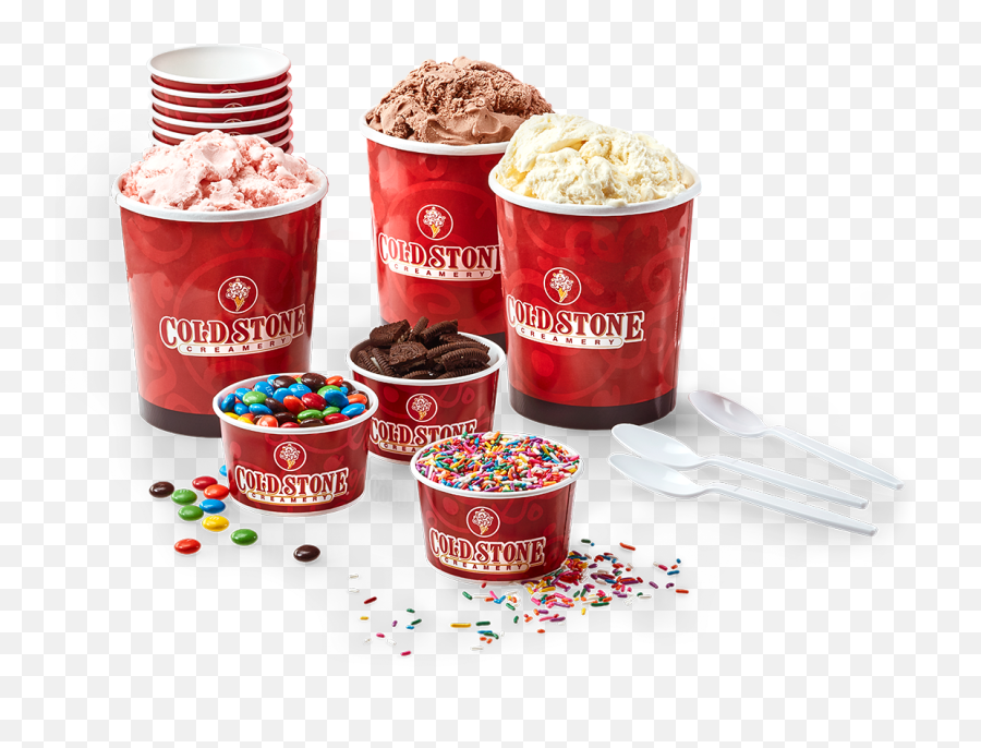 Cold Stone Creamery - Menu Cold Stone Cups Emoji,Fat Guy Eating Ice Cream Emoji