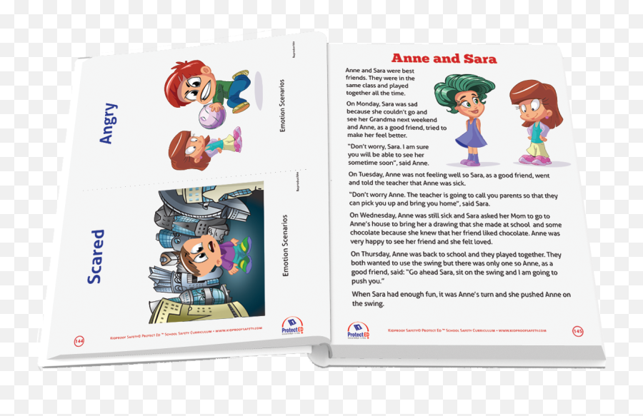 Safety Lesson Plans - Kidproof Safety Protect Ed Books Emoji,Emotion Scenarios