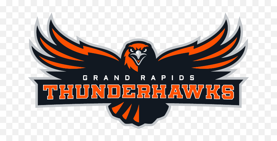 Thunderhawks Unveil New Logo Design Sports Grandrapidsmncom Emoji,Emoticons Twitter Hawk Images