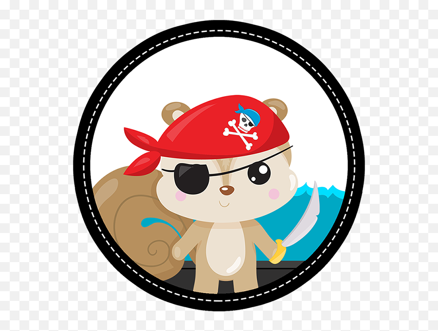 Woodland Animals Printable Pirate Ship Cupcake Toppers Emoji,Pirate Ship Emoticon