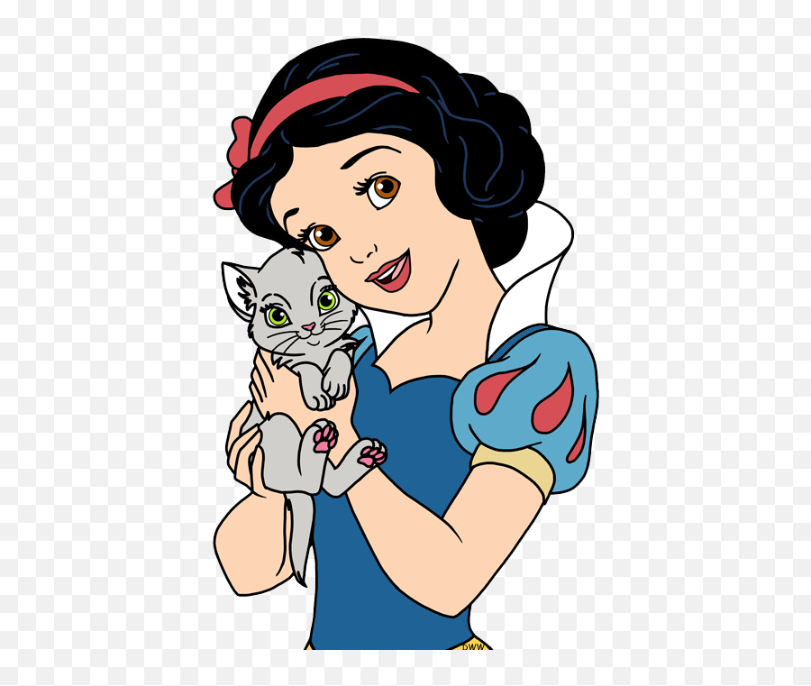 Download Hd Snowwhite - Kitten Snow White And The Seven Emoji,Seven Dwarfs+3 Emotions And What?