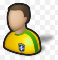 Soccer Player Sport Brazil Football People Icon - Free Emoji,Soccer Brazil Fan Emotion
