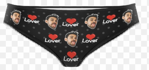 Custom Face Colorful Womens Panties - Lover Emoji,Sexy Lace Bra And Panties Purple. Emojis