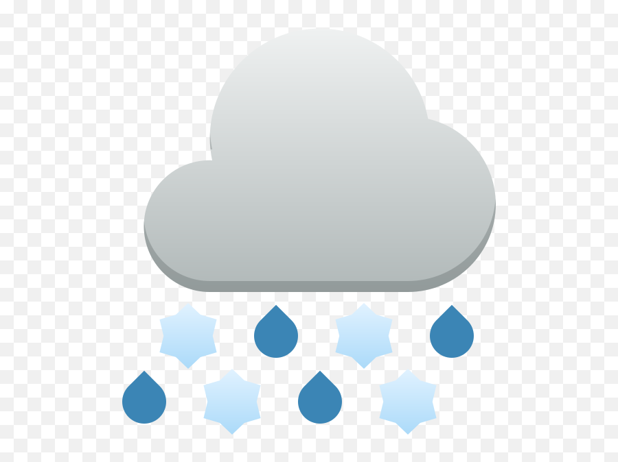 Download Breeze Weather Snow Rain - Weather Png Image With Emoji,Rain Cloud Emoji