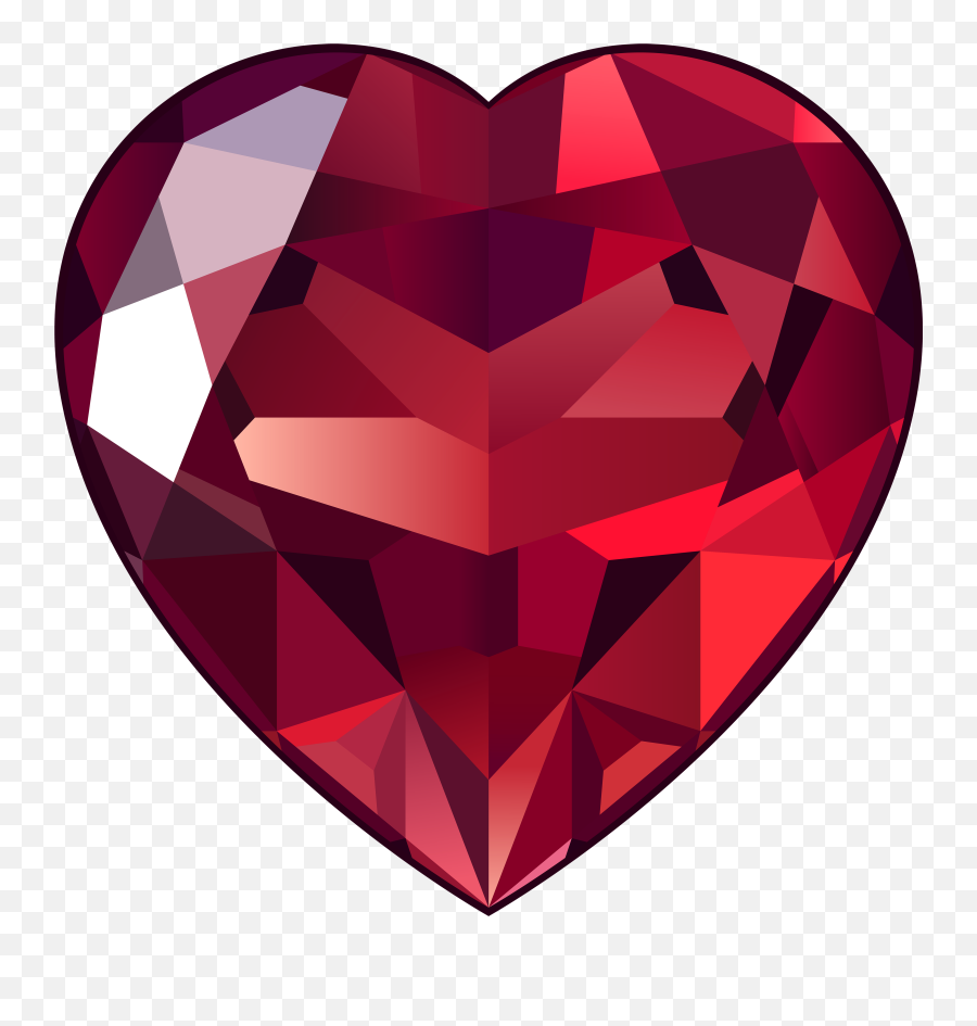 Ruby Heart - Ruby Png Clipart Emoji,Gem Stone Emoji
