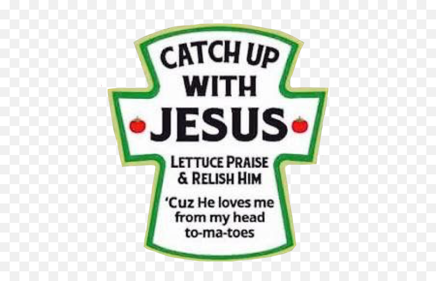 Sticker Jesus Hellovesus Sticker - Catchup With Jesus Logo Emoji,Praise Jesus Emoji