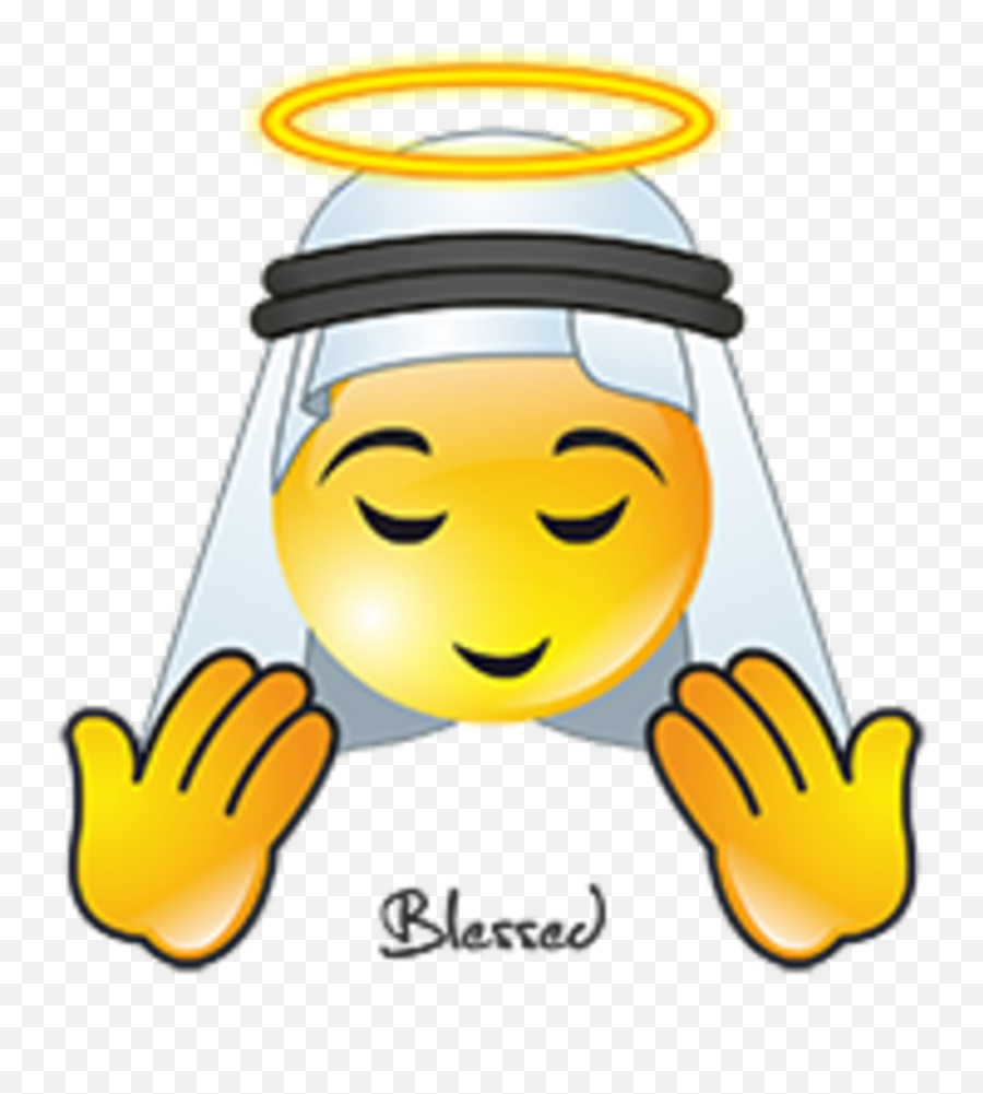 Emirati - Happy Emoji,Blessed Emoticon