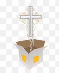 Christening Helium Balloons Delivered In The Uk By Interballoon - Balloon Emoji,Religious Cross Emoji
