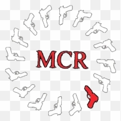 Mcr Mychemicalromance Band Overlay - Dot Emoji,Band Name Emoji