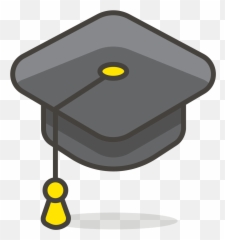 Graduation Cap Emoji Clipart,Cap Emoji