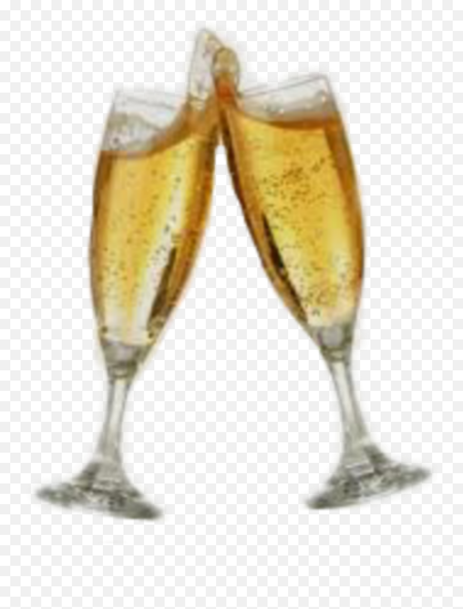 Newyears 2019 Champagne Sticker Emoji,Champagne Cheers Emoji