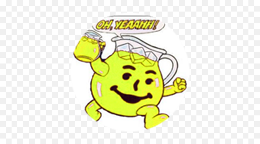 Kool Aid Yellow Emoji,Kool Aid Man Emoticon
