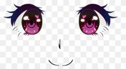 Angry Anime Face Png - Transparent Anime Eyes Png Emoji,Moan Emoji