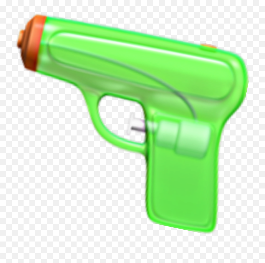 Squirt Gun Green Neon Fun Sticker - Water Gun Emoji Png,Squirt Emoji