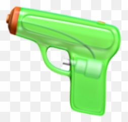 Squirt Gun Green Neon Fun Sticker - Water Gun Emoji Png,Squirt Emoji
