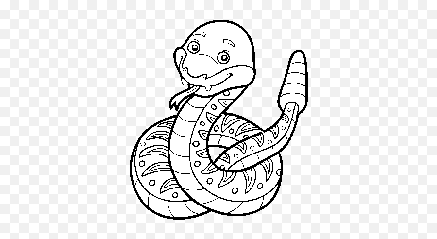 14 Fantastic Rattlesnake Coloring Page Bathroom Ideas - Serpiente Cascabel Para Dibujar Emoji,Snakes Brain Emotion