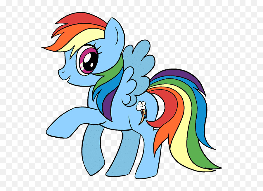 How To Draw My Little Pony Think Unicorn - My Little Pony Drawing Emoji,Cute Little Emojis Draw So Cute