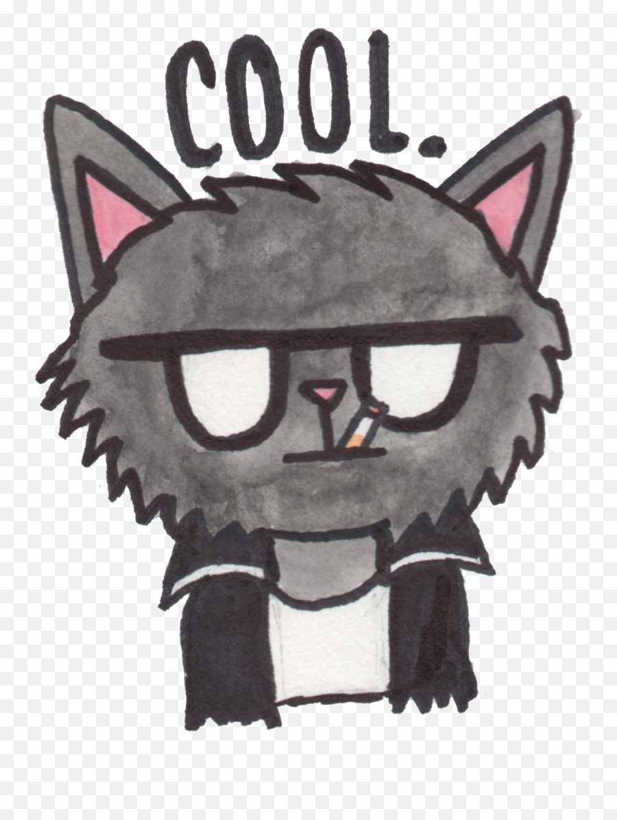 Hiss Original Digitals 1 - Digital Sticker Pack U2013 Street Fictional Character Emoji,Fabulous Emoji Cat