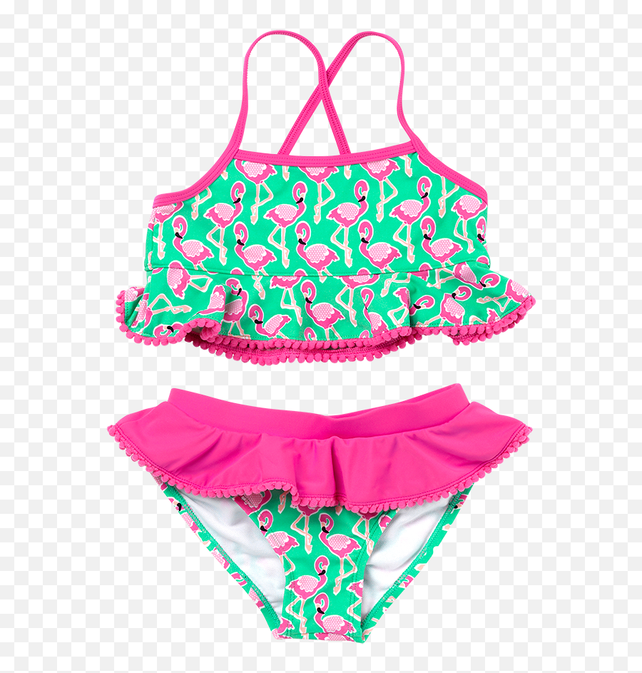 Download Little Girls Printed - Baby Girl Swimwear Transparent Emoji,Target Girls Emoji Bathing Suit