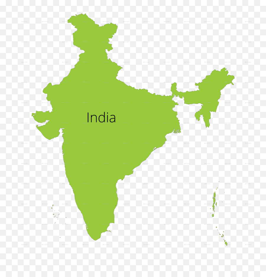 India States Map And Outline Ad States Ad India - India Map Outline Color Emoji,Emotion Map Valense