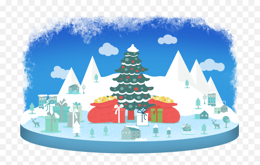 Win A Trip For Two To Lapland - New Year Tree Emoji,Response To Christmas Bandit Emoticon