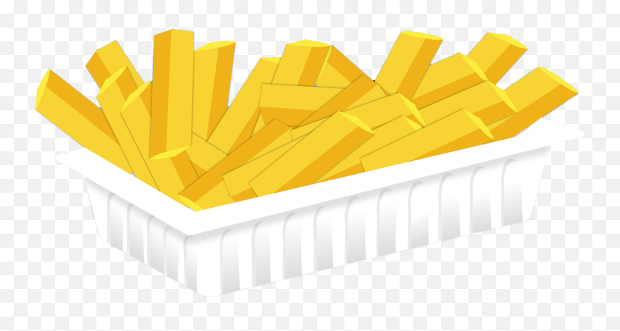 Cartoon Fries Png - Cartoon French Fries Png Emoji,Emojis Background French Fries