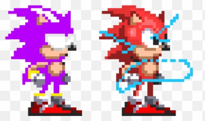 Pixel Art Gallery - Sonic 1 Sonic Sprite Emoji,Cringe Emoticon Tranpsarent