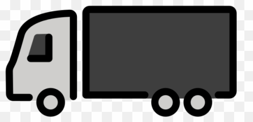 Articulated Lorry Emoji - Caminhão Emoji,Trailer Emoji