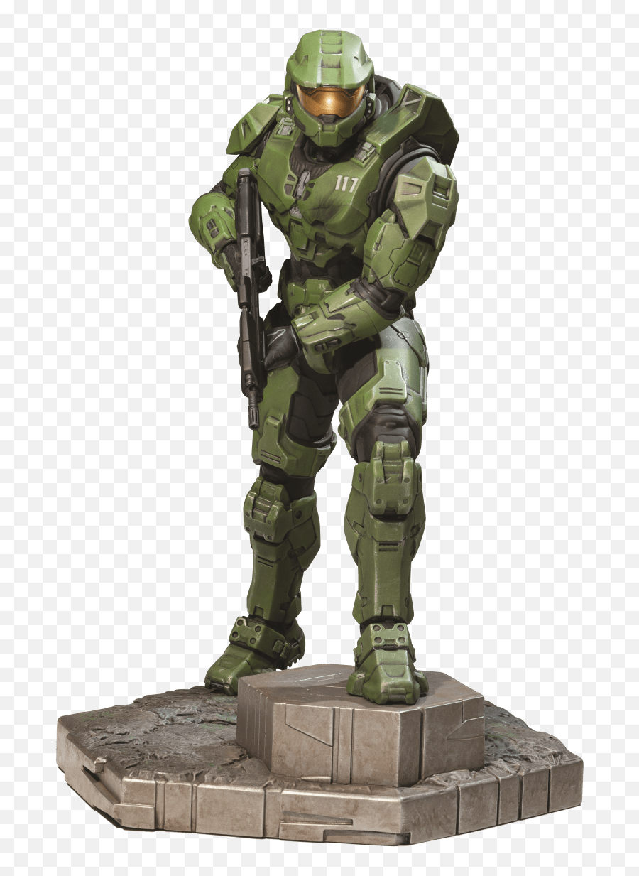 A New Statuette For Master Chief Ahead Of The Release Of - Halo Master Chief Figur Emoji,Quantic Dream Emotion Statue