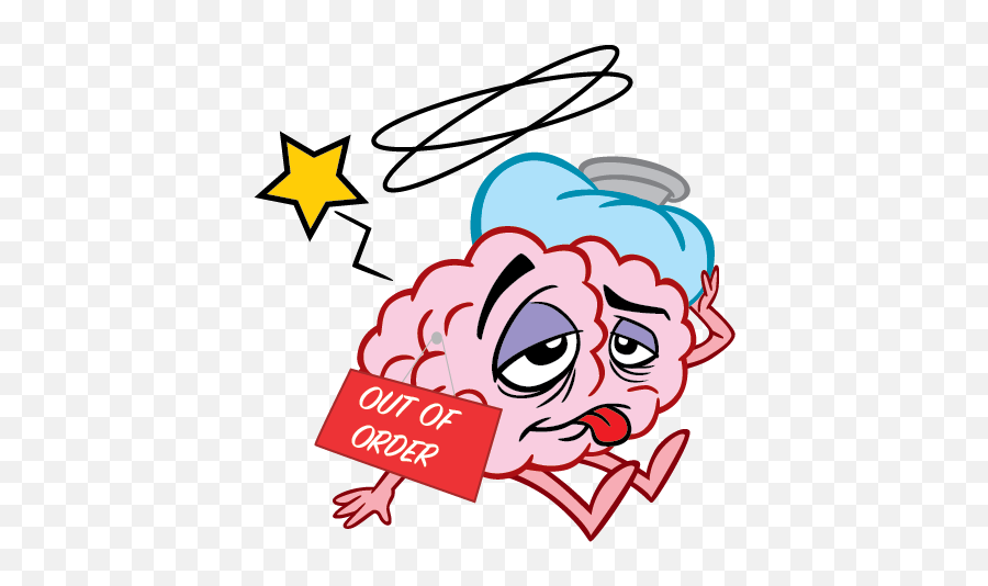 Response From Hijacking The Brain Part - Tired Brain Emoji,Emotion Vs Logic Clipart