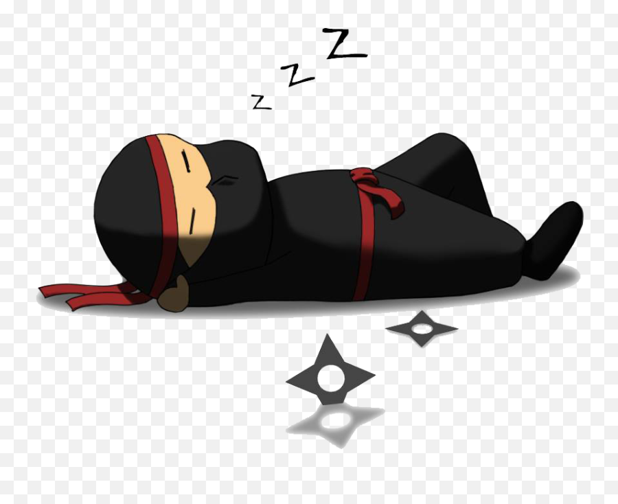 Sleeping Ninja Clipart - Full Size Clipart 2241622 Sleeping Ninja Png Emoji,Ninja Cat Emoji