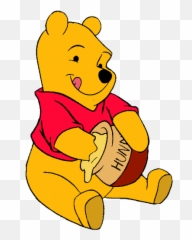 Jar Silhouette Clip Art - Winnie The Pooh Holding Honey Emoji,Teaching Emotions With Disney Clips