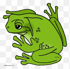 Frog Clip Art Clipartcow 2 - Clipart Green Frog Emoji,Emoji Cliip On