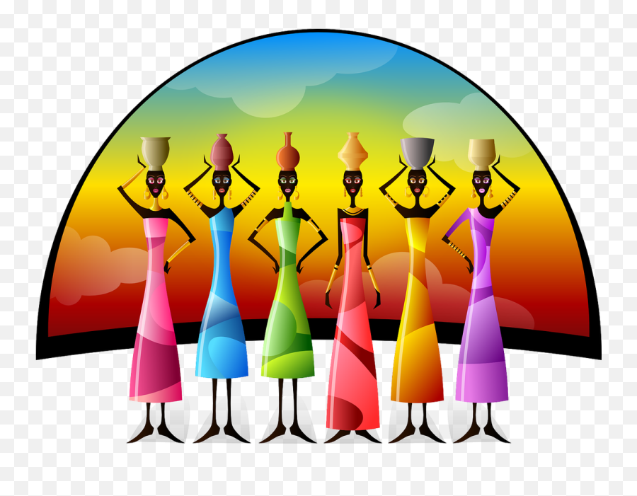 The Tribal Blog - African Women Clipart Emoji,Female Emotion Names