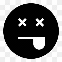 Cheeky Cheeky With Eye Sleeping With Cheeky Icon - Dot Emoji,Wavy Mouth Emoticon