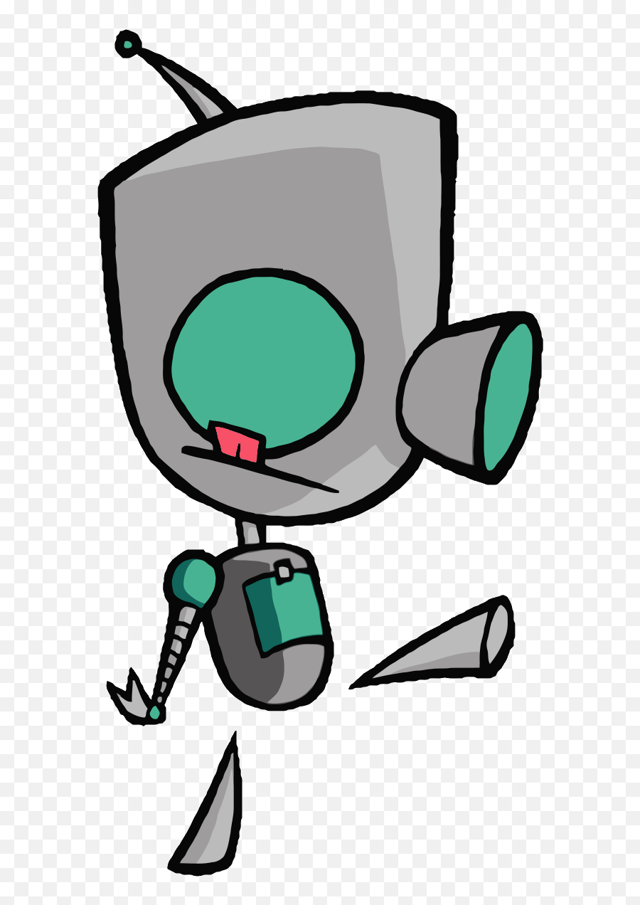 Cutest Cartoons Besides Ponies - Invader Zim Gir Robot Emoji,Invader Zim Emoji