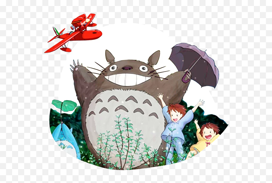 History Of Anime - Cute Totoro Emoji,Anime Emotions