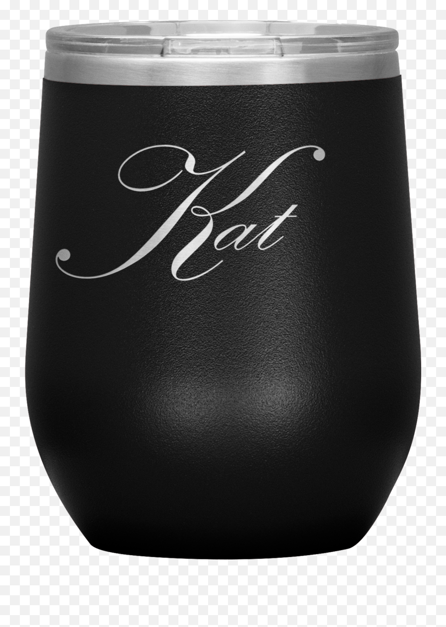 Personalize With A Name Kunstler Style Insulated 12oz Wine - Wine Emoji,Emoji Sweatsuit