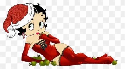 Pin Auf - Betty Boop Christmas Emoji,Laying Down Emoji