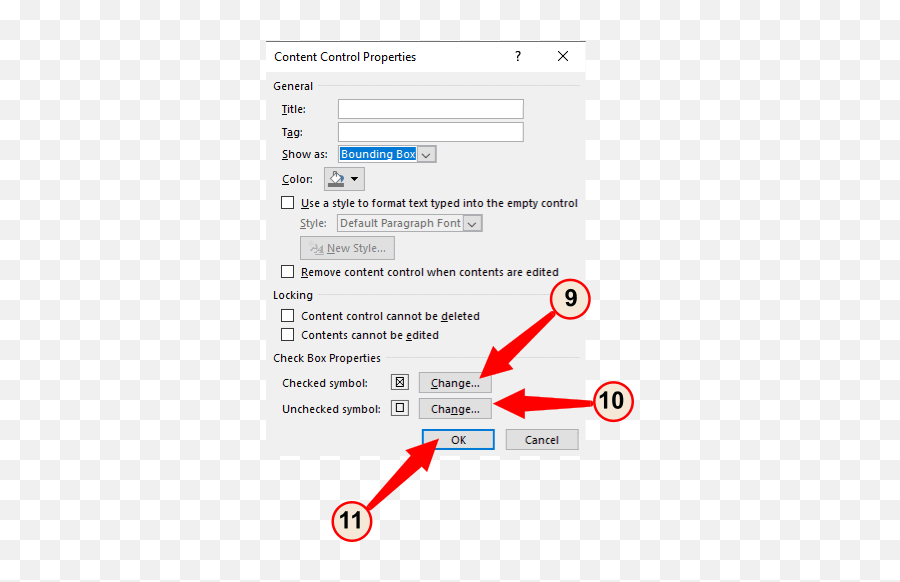 How To Insert A Checkbox In Word - Officebeginner Emoji,Emoticon Symbols Two Empty Sqare Boxes