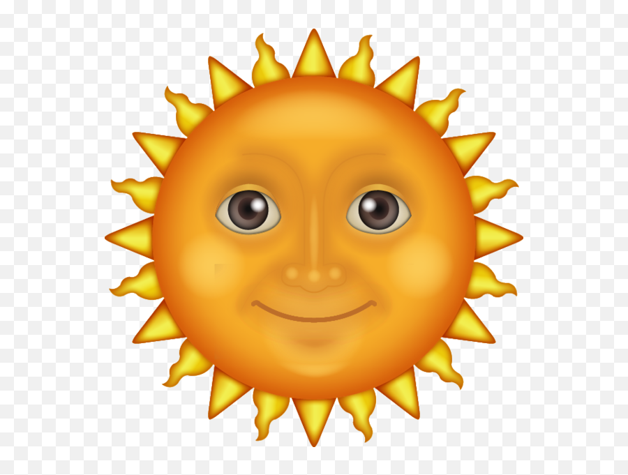 The Sun Face Emoji Emoji All Emoji Sun Emoji - Sun Emoji Png,Emoji Face