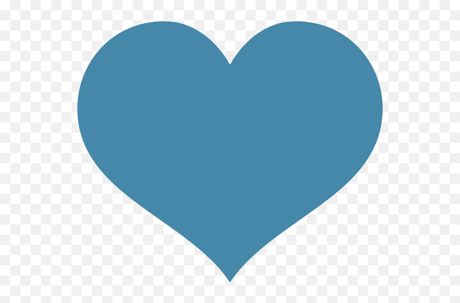 Twitter Like Icon Png - Blue Heart Icon Clipart Full Size Emoji,Twitter Hearts Emoji