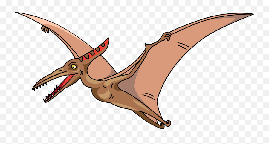 Pterodactyl Clipart - Pterodactyl Clipart Png Emoji,Pterodactyl Emoji