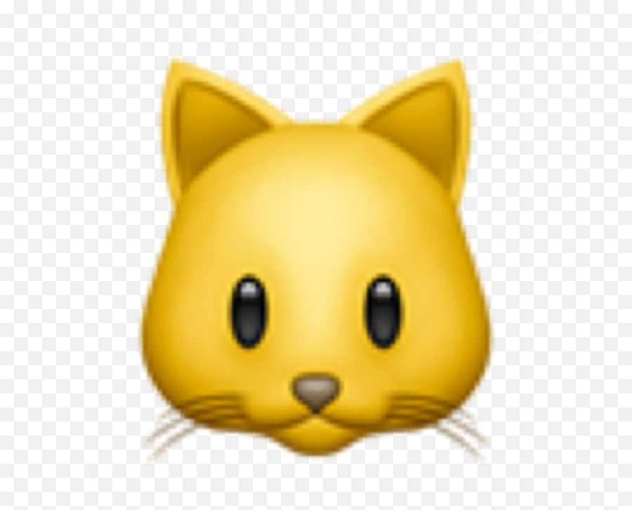 Yellow Cat Emoji Freetoedit Sticker By Satanicbarbie,Cat Emoji.