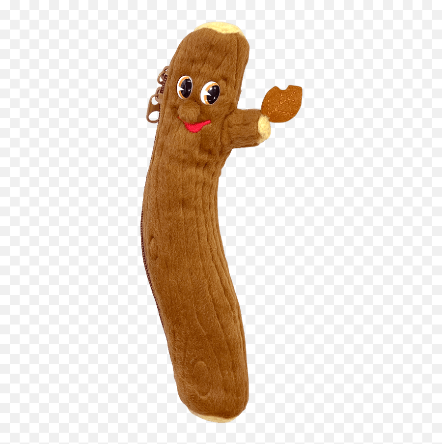 Twig Pencil Case Light Brown Emoji,:-p Emoji