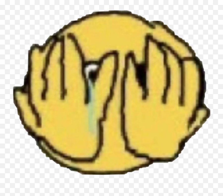 Cursed Meme Cursedemoji Egirl Sticker By Prince - Internet Meme,Cursed Emoji Sad
