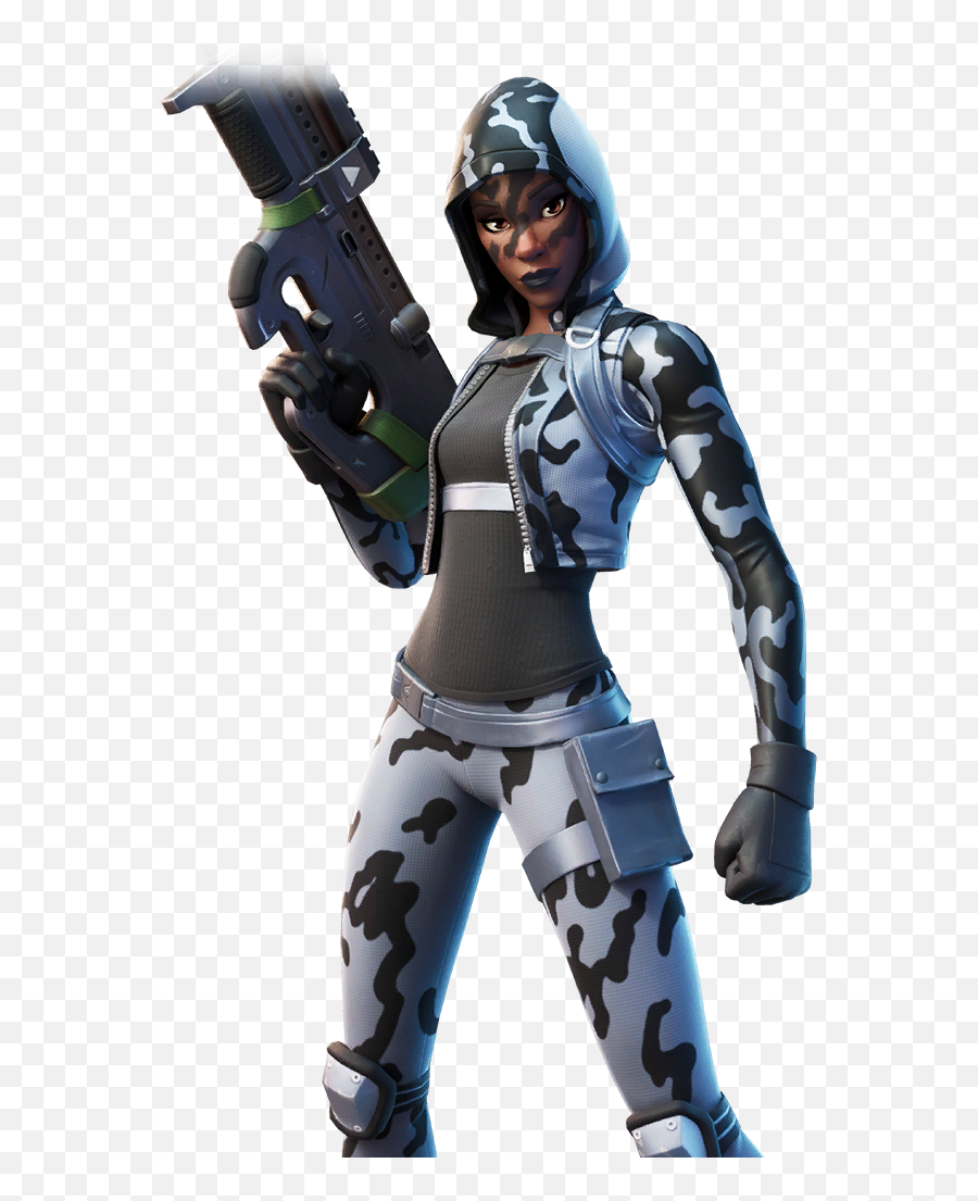 Fortnite Snow Sniper Skin Outfit - Esportinfo Fortnite Ice Intercept Skin Emoji,Sniper Emojis