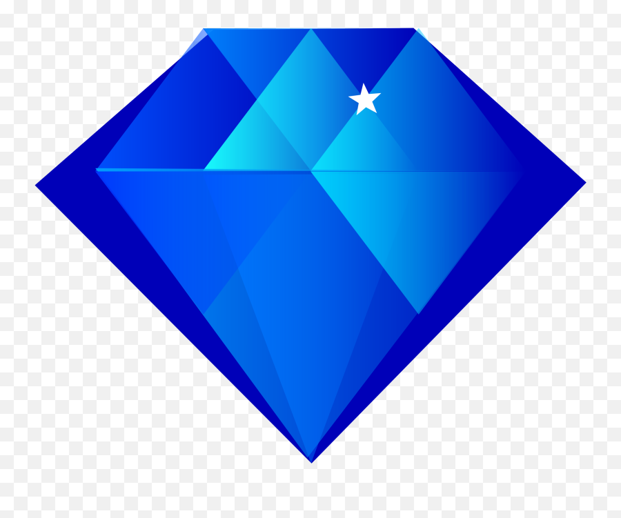 Clipart Blue Diamond - Clipartix Sapphire Clipart Emoji,Diamond Emoji Png
