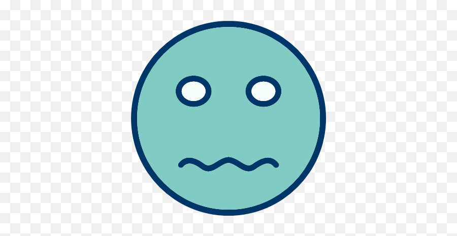 Face Nervous Smiley Icon Emoji,Nervous Emoticons