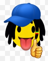 Freetoedit - Happy Emoji,Rasta Emoticon